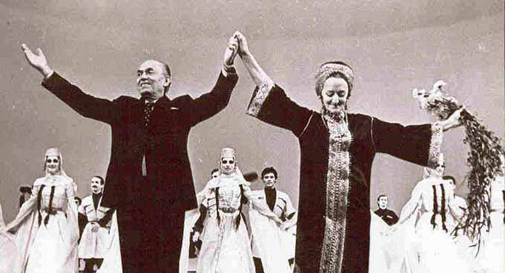 Unique footage from archive – Sukhishvili’s Nino Ramishvili performing Jeirani dance geotv.ge